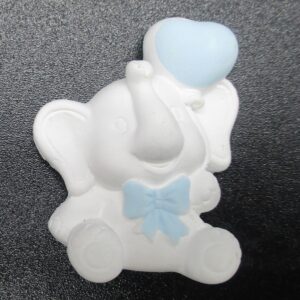 GESSETTO ELEFANTE AZZURRO