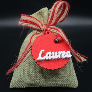 SACCHETTO YUTA LAUREA COCCINELLA
