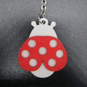 PORTACHIAVI COCCINELLA