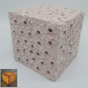 CUBO CIPRIA FIORI LED