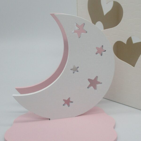 LAMPADA LUNA PICCOLA ROSA
