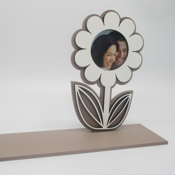 PORTAFOTO FIORE BASE 17 FANGO