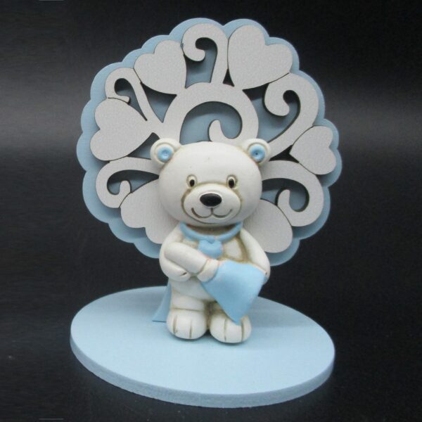 ALBERO MINI ORSO AZZURRO