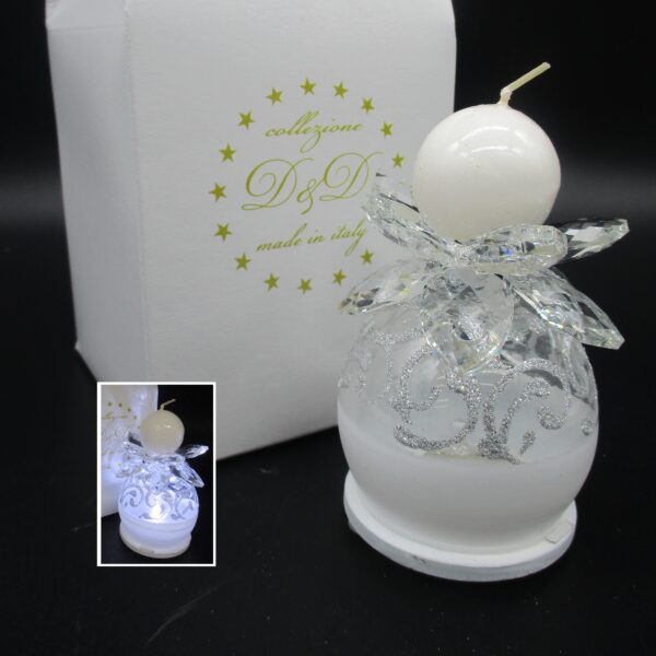 SFERA MIGNON LED ARGENTO