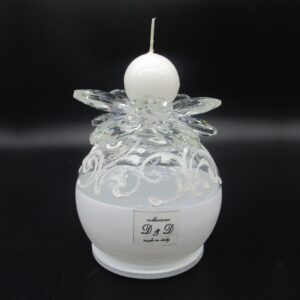 SFERA PICCOLA PORTACANDELA LED