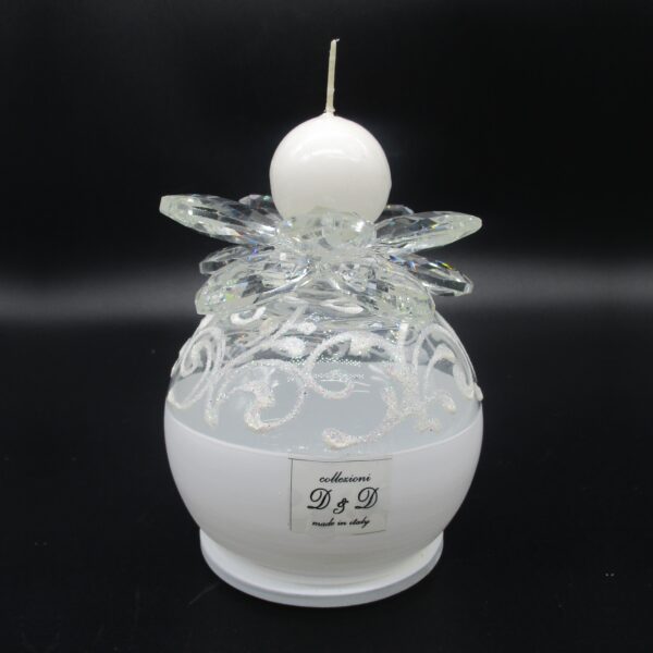 SFERA PICCOLA PORTACANDELA LED