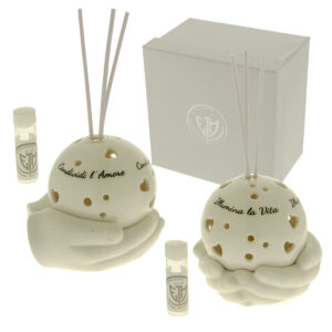 PROFUMATORE SFERA LED CON MANI