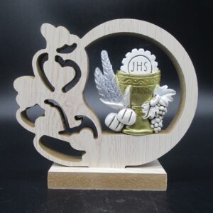 CALICE COMUNIONE LEGNO-RESINA