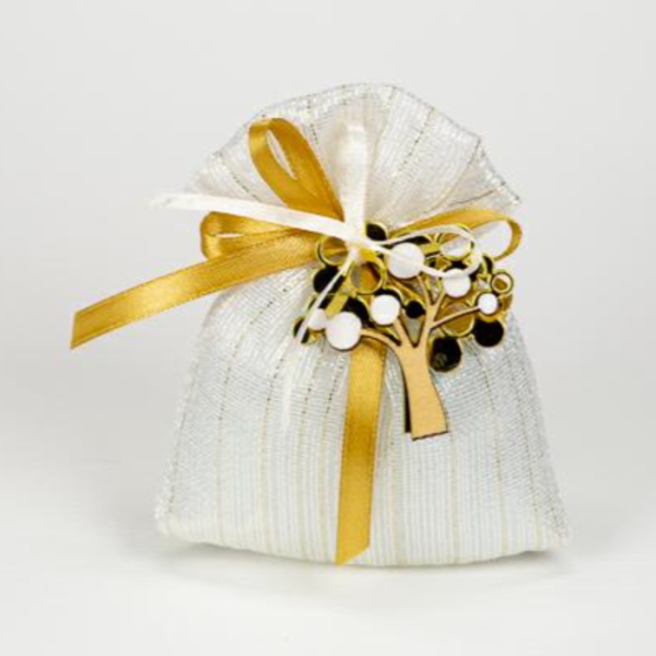 SACCHETTO MINI RIGO LAME’ ORO