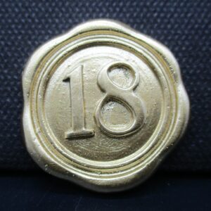 CERALACCA NUMERO 18 ORO ADESIVO