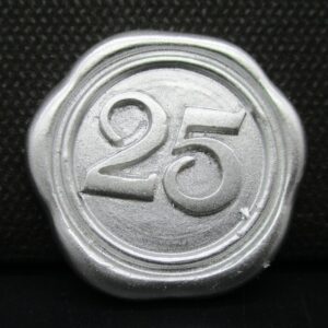 CERALACCA NUMERO 25° ARGENTO ADESIVO