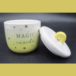 CANDELA ARCOBALENO OCRA CON SCATOLA