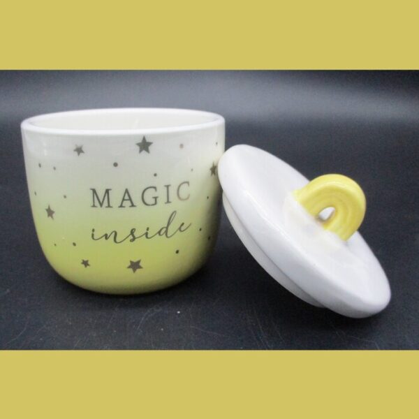 CANDELA ARCOBALENO OCRA CON SCATOLA