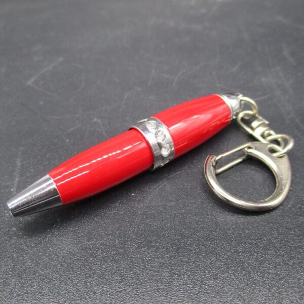 PENNA PORTACHIAVI STRASS ROSSA