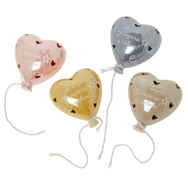 VOLO BALLOON LED 9CM - 4 COLORI