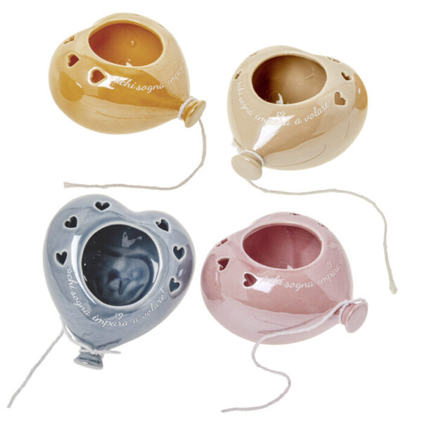 VOLO BALLOON PORTAPIANTE 11CM - 4 COL