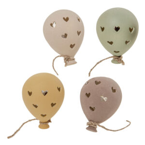 TERRA BALLON LED 9CM - 4 COLORI