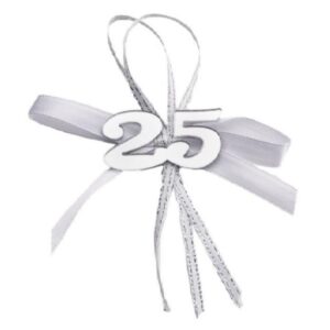 APPL. 25° PLEXI SILVER CON FIOCCO