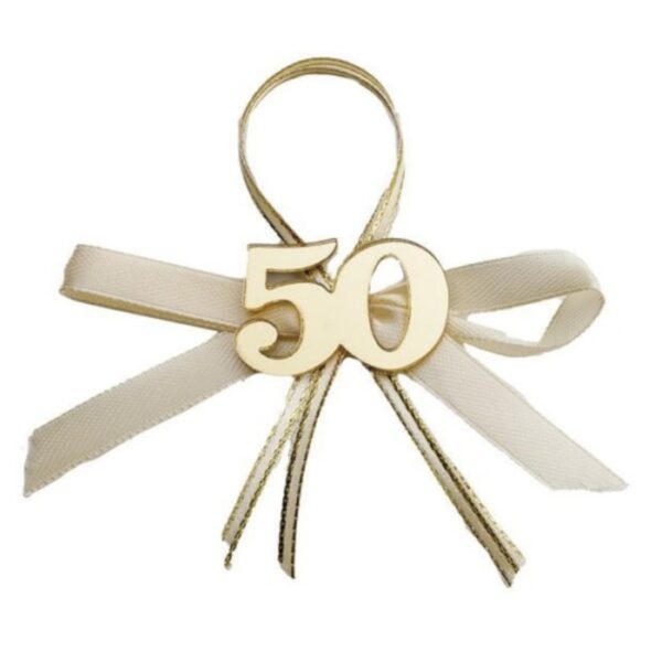APPL. 50° PLEXI SILVER CON FIOCCO