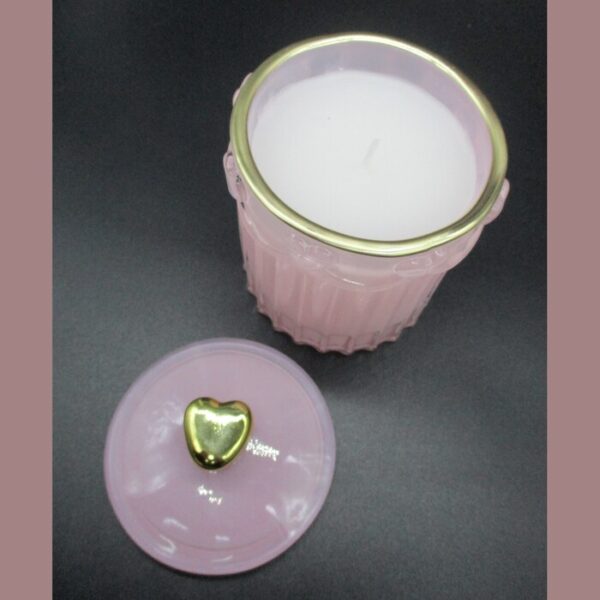 POTICHE CANDELA PROFUMATA ROSA + BOX
