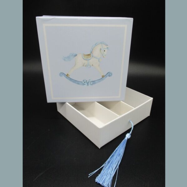 SCATOLA CASSETTO CAVALLINO GIRL-BOY - immagine 2