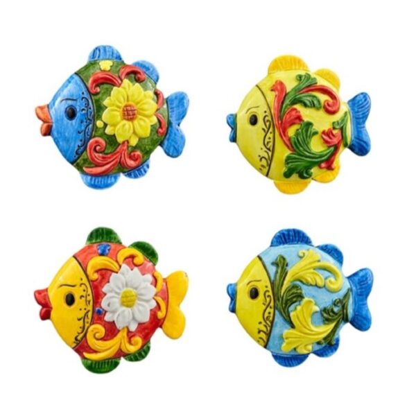 MAGNETE PESCIOLINI COLORATI 4 ASS.