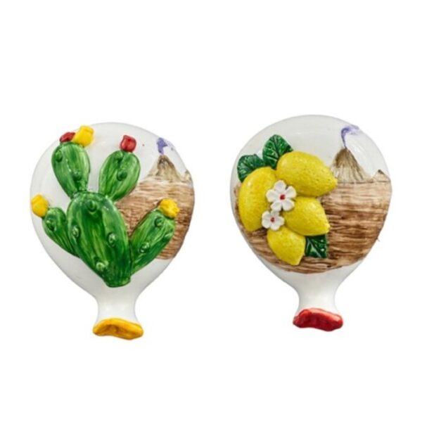 MAGNETE PALLONCINO VULCANO 2 ASS.