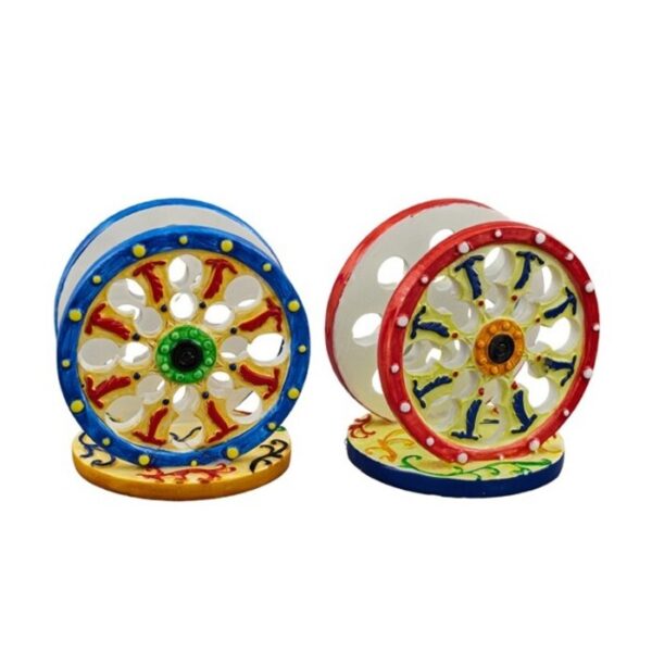 PORTA TOVAGLIOLI RUOTA CARRETTO 2ASS
