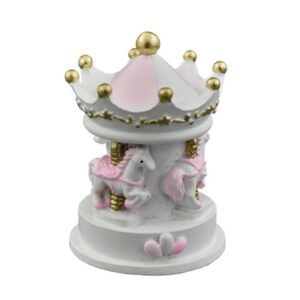 SOGGETTO GIOSTRINA CAVALLI ROSA/AZZ