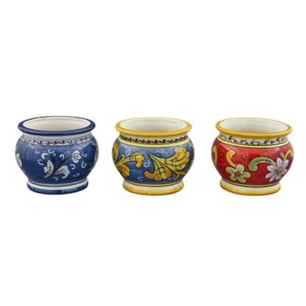 FLOWER VASO TONDO GRANDE 3 ASS.
