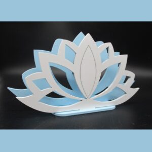 LAMPADA FIOR DI LOTO AZZURRO/ROSA