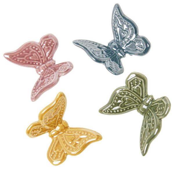BIA FARFALLINA MAGNETE 6CM COL.ASS. - immagine 2