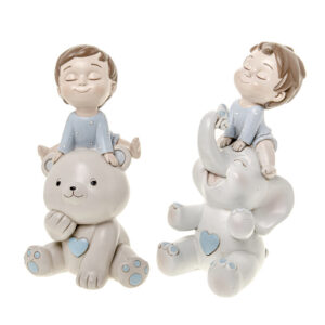SALVADANAIO SW. BOY/GIRL CON ANIMALI