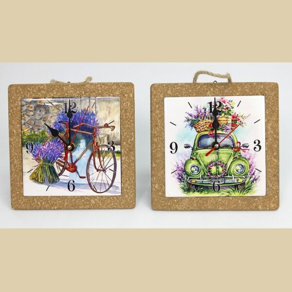 OROLOGIO CERAM.+SUGH. 19.5X19.5+BOX