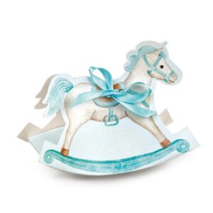 CAVALLINO AZZURRO A DONDOLO