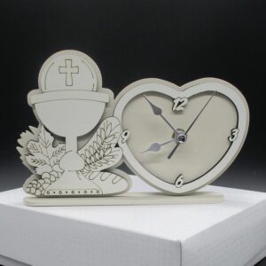 OROLOGIO CUORE COMUNIONE SABBIA