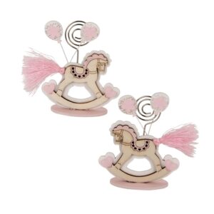 CAVALLINO CLIP ROSA
