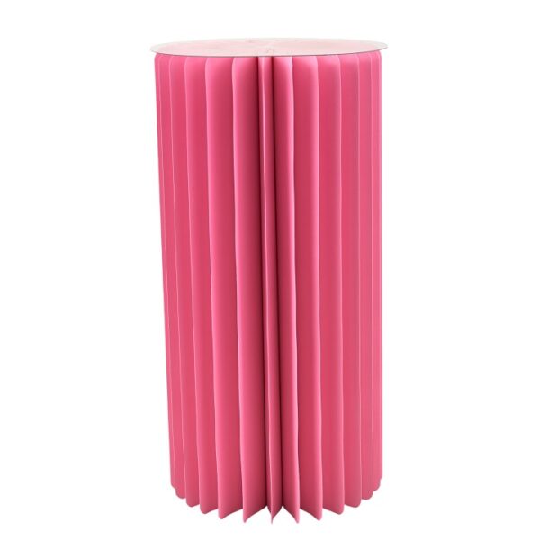 COLONNA CARTA PIEGHEVOLE ROSA MEDIA