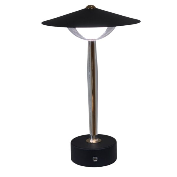LAMPADA LED KRISTAL CAPPELLO NERO