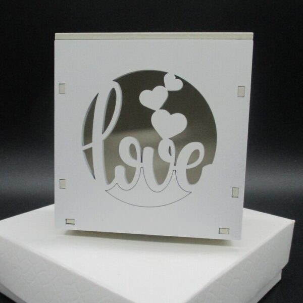 LAMPADA LED GRANDE LOVE SABBIA