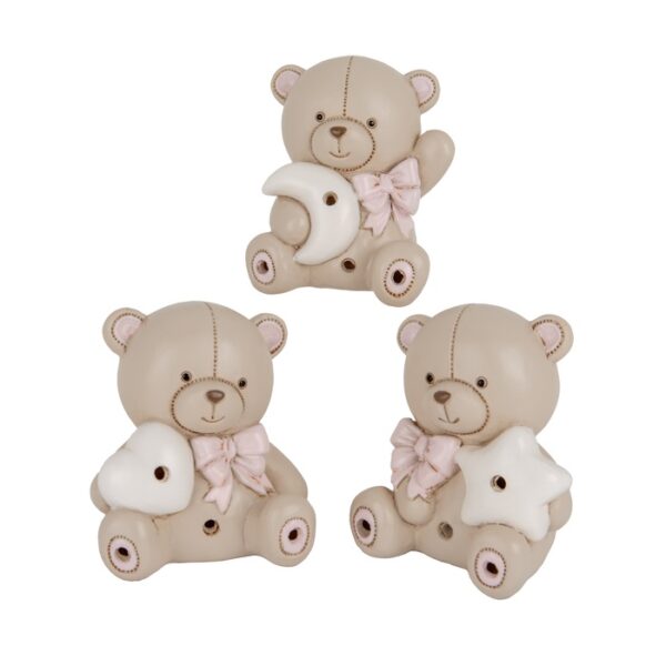 TEO ORSO LED CIELO/ROSA - immagine 2