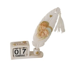 PLUME CALENDARIO SACRA FAMIGLIA