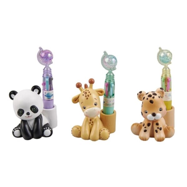 DECORAZIONE BABY ZOO CON PENNA