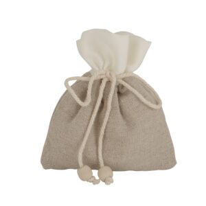 BAG BI-NATURAL BORDO BIANCO