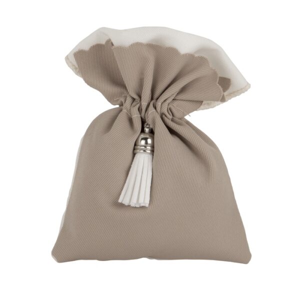 BAG ELEGANTE BIANCO/BEIGE/TORTORA - immagine 3