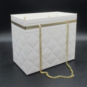 BORSA CARTA BIANCA MANICI CATENA