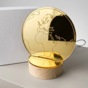 LAMPADA PLEX MONDO ORO